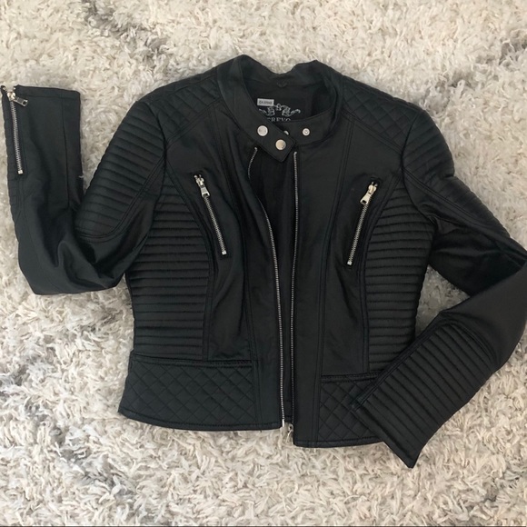 Faux leather jacket - Picture 2 of 3